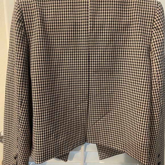 🧥 House of Harlow Houndstooth Blazer, M - Picture 3 of 4
